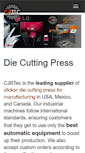 Mobile Screenshot of diecutting-press.com